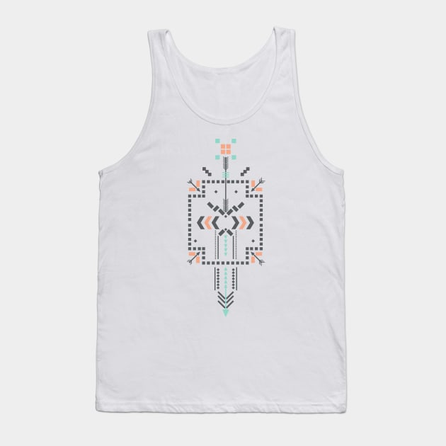 Boho Totem Tank Top by ePixels